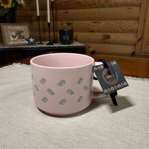 GHOSTS Pink Mug or Soup Bowl